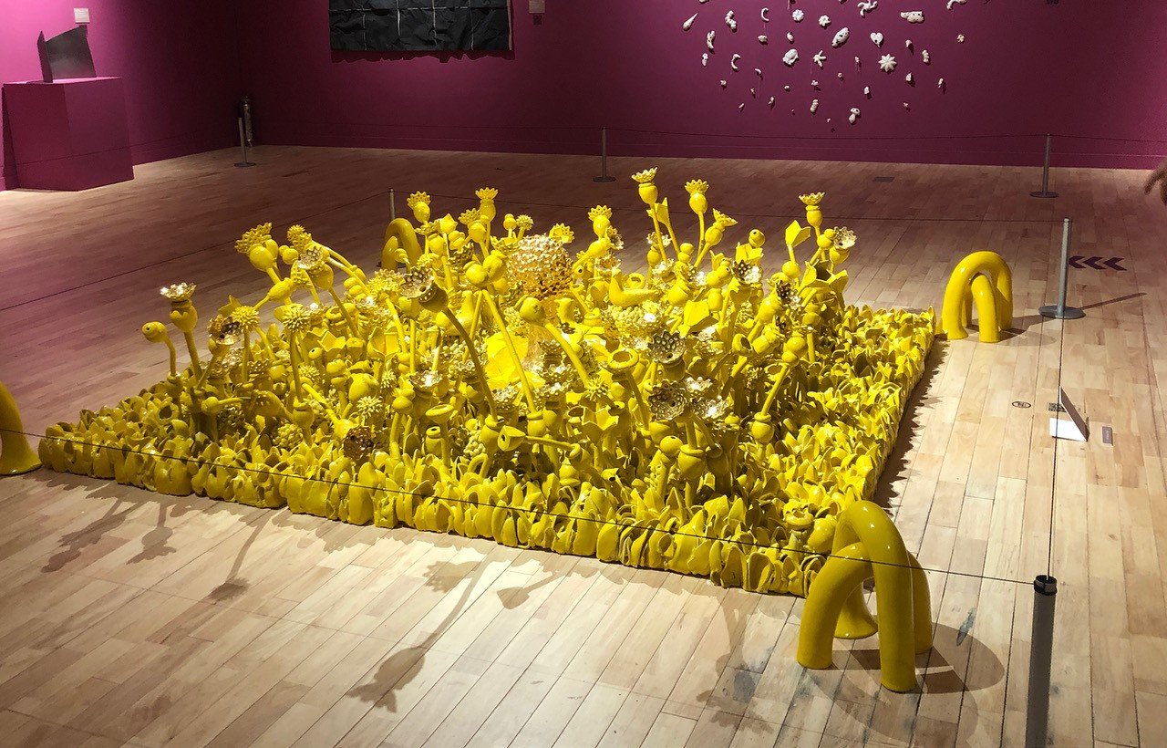 Bounded Fragility, 2021 Porcelain 12' x 12' x 36"