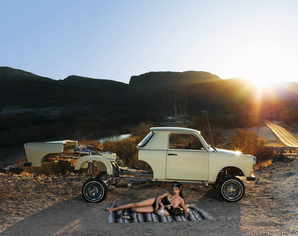 Lowrider Builder and Child